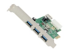 Syba 3 External USB 3.0 Type A Ports and one Internal USB3.0 PCI-E x1 picture