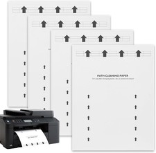 Printer Cleaning Sheets 15-Pack【Removes Ink, Dust, Dirt & Debris】8.5 x 11