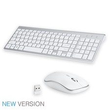 Silent Wireless Keyboard Mouse Combo Scissor Switch Ultra Slim for PC Laptop Mac picture