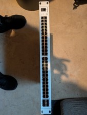 Fortinet FortiSwitch 448E-FPOE 48-Port L3 Switch AS-IS FortiLink Port Fault picture