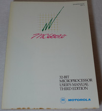 Motorola MC68020 32-Bit Microprocessor User's Manual 3rd Edition Publication picture