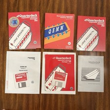 Vintage Quarterdeck Expanded Memory Manager 386 Lot - Versions 5.0, 5.1, 6.0 picture