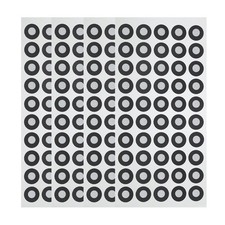 200Pcs Inner 5mm Outer 10mm Round High Reflective 3D Scanning Marker picture