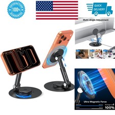 OMOTON MS05 Adjustable 360° Rotating Magnetic Phone Stand - Black picture
