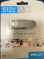 PNY Elite Turbo Attaché 4 512GB USB 3.2 Flash Drive P-FD512TBAT4-GE picture