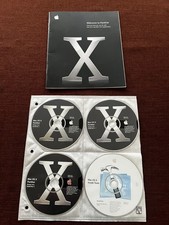 Complete Apple Mac OS X 10.3 Panther 2003 4 Disks 2Z691-4587-A picture