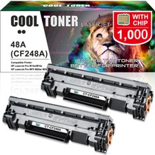 2× Toner Compatible with HP 48A CF248A LaserJet Pro M15w M16a MFP M28w M29w M28a picture