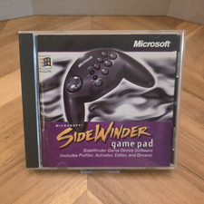 Microsoft SideWinder Game Pad Game Device Software CD Win 95 English X03-37531 picture
