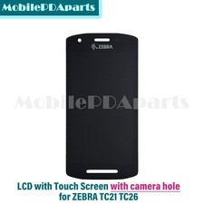 LCD Digitizer with Touch Screen with camera hole for Zebra TC21 TC26 picture