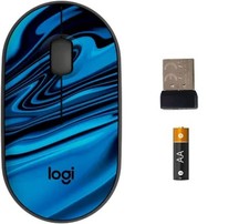 Logitech M340 Limited Edition Wireless Mouse - Blue Galaxy 910-007282 picture