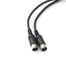 Commodore Serial 6 Pin DIN Cable C16 C64 C64C C128 VIC 20 / 1 Metre picture
