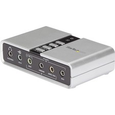 StarTech ICUSBAUDIO7D USB External Sound Card 7.1 Surround SPDIF 3.5mm PC Laptop picture