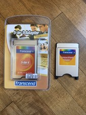 TRANSCEND 5 In 1 Adapter: TS0MADP5 new & Compact Flash Adapter: TS0MCF2PC used picture