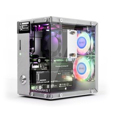 Pironman 5 NVMe M.2 SSD PCIe 2.0/3.0 Mini PC Case for Raspberry Pi 5 Hailo-8L... picture