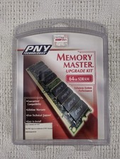 PNY Memory Master Upgrade Kit 64mb SDRAM NEW IN BOX 2002 Comp USA picture