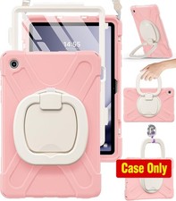 Case for Samsung Galaxy Tab A9+ Plus - 2023, Shockproof, Sakura Pink Design picture