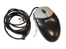 Dell by Logitech M-UR69 Mouse USB Optical Scroll Wheel Clean Tested Clear Black picture