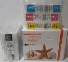 4 x Ink for Epson Workforce Pro WF 6090 6590 Replaces T9071 T9072 T9073 T9074 picture