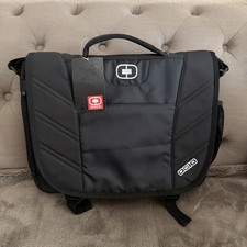 OGIO 417015 Black Upton Computer Laptop Messenger Bag Briefcase Travel Business  picture