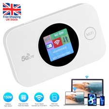 Unlocked 4G /5G LTE Wireless WiFi Router Mobile Broadband MIFI LED Modem Hotspot picture