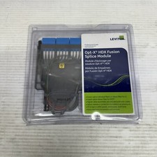 NEW Leviton SPLCH-12BL HDX Splice Module 12F OS2 BL SHUTTERED picture