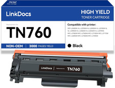 TN760 High Yield Toner Cartridge Replacement for Brother TN-760 TN730 to Use wit picture