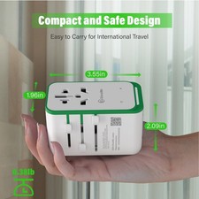 GlocalMe RoamPlug 70W Universal Travel Adapter with 4G WiFi Mobile Hotspot picture