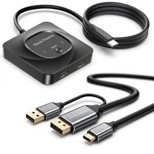 USB-C KVM Switch for Apple Studio Display XDR 5K 120Hz 6K 60Hz Mac PC picture