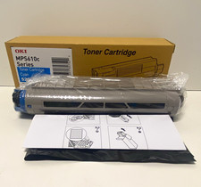 OKI Genuine Cyan Toner Cartridge for MPS610c Laser Printer, MPN 52123701 picture
