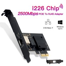 2.5G PCI-E Network Card 2500Mbps Single RJ45 Ethernet Adapter Intel I226 Chip picture