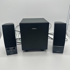Insignia NS-PCS21 Black Computer Speakers With Subwoofer- Works Nice Sound picture