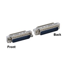 Kentek Mini DB25 25Pin Male/Male Parallel Serial Printer Port Adapter Coupler picture