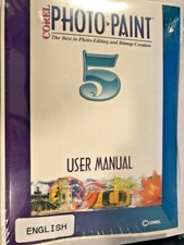 VINTAGE NEW SEALED 1995 COREL PHOTOPAINT VER 5 WINDOWS 3.1 SOFTWARE RM4-SW4 picture