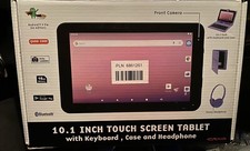 Craig CMP840 BUN-PL-HD Quad Core 10.1 in. Tablet with Keyboard Case & Headphones picture