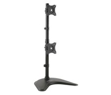 StarTech Dual-Monitor Stand, Vertical for up to two 27