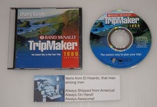 Rand Mcnally Tripmaker 1999 PC Software With Manual Windows 95/98 picture