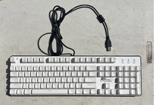 RK ROYAL KLUDGE FULL SIZE MECHANICAL KEYBOARD RAINBOW BACKLIT RK920 - WHITE picture