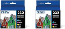 232 Claria Ink Standard Capacity Black & Color Cartridge Combo Pack & 232 picture