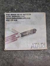 Atari 1030 Modem Owner's Guide Manuals Complete Modemlink New In Box NOS picture