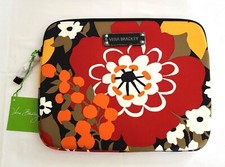 Vera Bradley Bittersweet Neoprene Tablet eReader Sleeve 10x8 Padded Zipper N01 picture