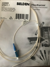 QTY: 120 BELDEN AX200659 FIBEREXPRESS OPTICAL PATCH CABLES, LC - LC SM OS2 2 M picture