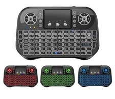 BIFANS Mini Keyboard with Bluetooth & 2.4G for Android TV Box/PC/FireStick/La... picture