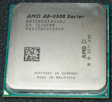 AMD 3.2 GHZ MODEL A8-5500 QUAD CORE PROCESSOR, AD5500OKA44HJ, FM2, US SELLER picture