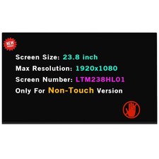 New LCD Display Screen LTM238HL06 for HP EliteOne 800 G3 G5 G6 Non-Touch 1080P picture