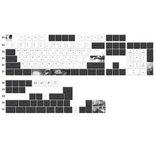 KBDiy Cherry Profile PBT Keycaps 140-Key Set Dye-Sub MX Switch Compatible picture