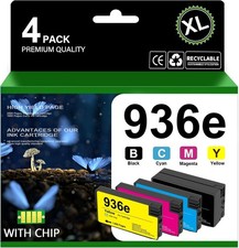 936xl 936e 936 Ink Cartridge with Chip FOR HP 936 936e  OfficeJet 9122e Off picture