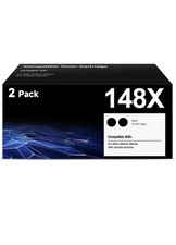 HP compatible 148X Toner Cartridges High Yield 2Pack 148 148A W1480A W1480X picture