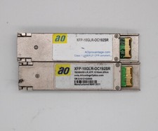 Ao XFP-10GLR-0C192SR 10Gbase Transceiver Module Lot of 2 picture