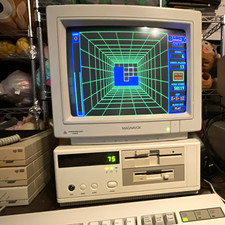 IBM Blue Lightning 486BL3 75 MS-DOS Desktop picture