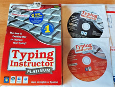 Individual Software Typing Instructor Platinum - USED VERY GOOD picture